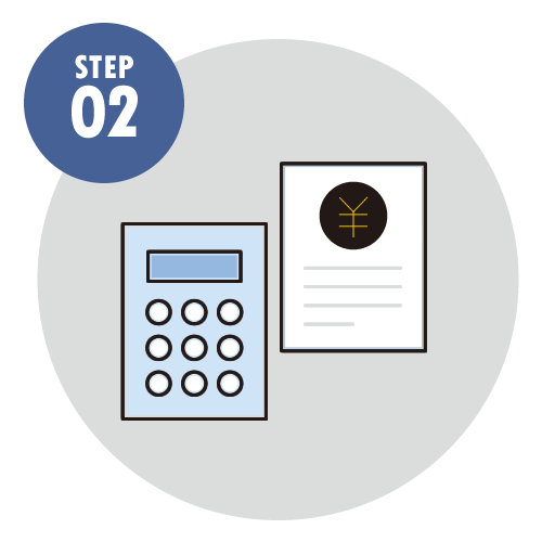 ご依頼の流れ お見積り